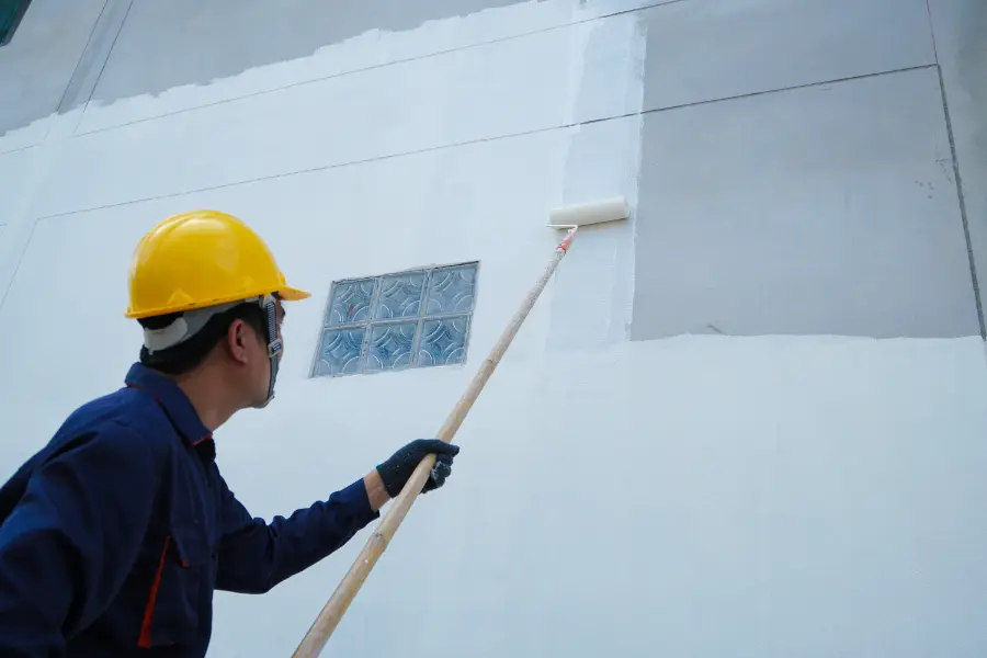 Painting office building